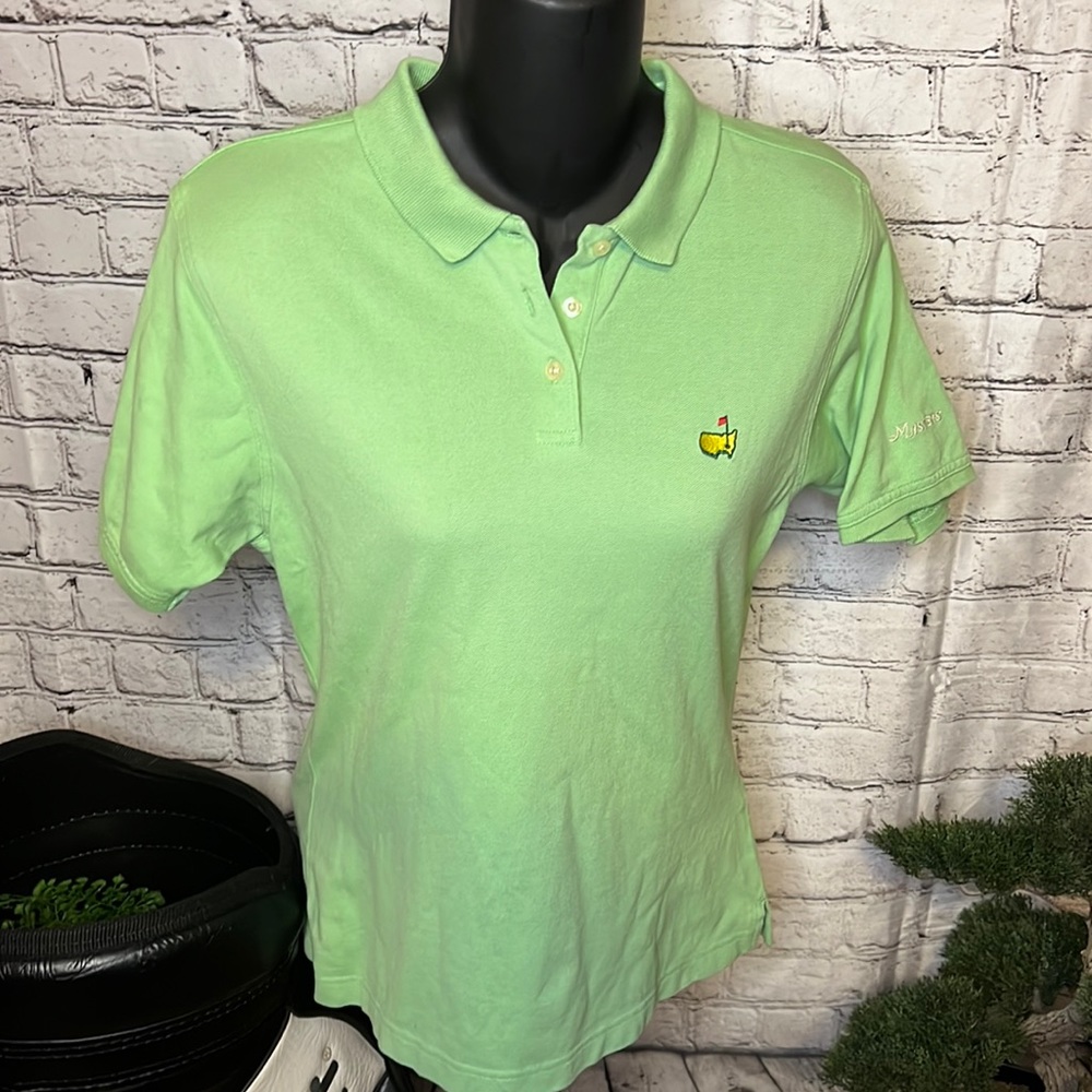 Masters collection ladies size small mint color golf ⛳️ polo